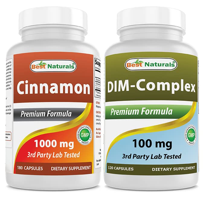 Cinnamon 1000 מ"ג & DIM תוסף 100 מ"ג