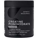 מחקר ספורט Creatine Monohydrate - קבל שריר Lean, שיפור ביצועים וכוח ותמיכה עבודה התאוששות - 5 g מיקרוnized Creatine - 10.58 oz