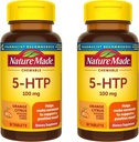 הטבע עשה Chewable 5HTP 100 מ"ג, 5-HTP Mood תומך תוסף, 30 5 טבליות HTP Chewable Tablet, 30 יום אספקה (pack of 2)