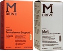 Mdrive Prime טסטוסטרון Booster + Men's Multivitamin