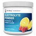 Dr. Berg Zero Sugar hydrotion Keto Electrolyte אבקת - משופרת w / 1000 מ"ג של Potassium & Real Pink הימלטות מלח (NOT Table Salt) - Raspberry & Lemon Flavor hydrotion לשתות - 50 משרתים