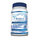 Brainol - The Smartest Choice for a Brain Boosting Nootropic - שיפור ביצועים נפשיים, פוקוס וקלרנס - עם DMAE, Huperzine A, BioPerine - טבעוני-ידידותי - 180 קפסולות - 3 חודשים אספקה