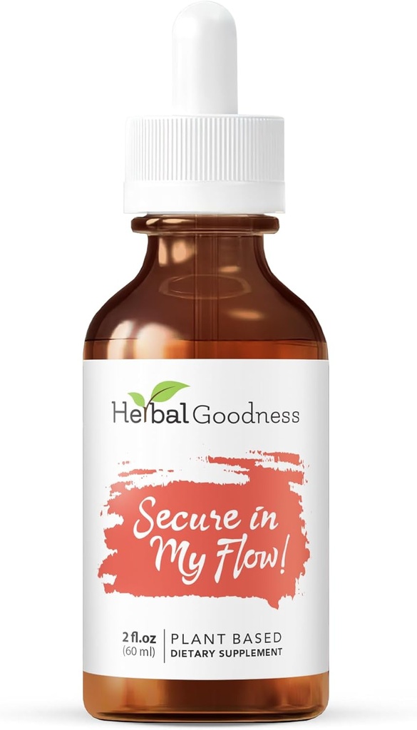 Herbal Goodness Secure in My Flow | Menstrual Support Supplements