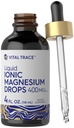 Karlyle Ionic Magnesium נוזל מורכב | 400 מ"ג | 4 fl oz | Vegetarian Drops | Non-GMO & Gluten Free Supplement