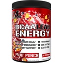 EVL BCAA Lean אנרגיה אבקה - טרום עבודהout Green Tea Fat Burner תמיכה עם BCAAs Amino Acids ואנרגיה נקייה - BCAA אבקת Post עבודהout Recovery עבור Lean שריר התאוששות - פירות Punch