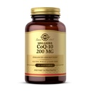 Solgar Megasorb CoQ-10 200 מ"ג, 60 Softgels - תומך בתפקוד הלב והמוח - Coenzyme Q10 תוסף - שיפור Absorption - Gluten Free, חלב חינם - 60 משרתים