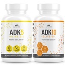 ADK 5 ויטמין תוסף + ADK 10 ויטמין תוסף