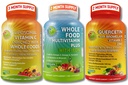 SUPPLEMENTS STUDIO Immune, Energy & Whole Body Support Bundle - טבעוני מזון רב ויטמין עם ברזל + Liposomal ויטמין C 1500 מ"ג + Quercetin עם Bromelain, Zinc, ויטמין C - Non-GMO