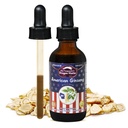 Dragon Herbs American Ginseng Drops • Liquid Dietary Supplement • Authentic Wisconsin Mature 6 Yr Root Extract, Skin & Lung Tonic • Adaptogen, Mental & Physical Performance • Cooling • 2 fl oz, 60 ml
