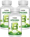 Active B Complex Liposomal B ויטמינים עם Plus Choline Inositol High Potency B Complex B1, B2, B3, B5, B6, Biotin, Folate, B12 Methylcobalamin- Supports Energy and Brain Health - 270 Softgels