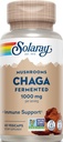 SOLAרי פרידה Chaga Mushroom 1000 מ"ג | תמיכה פונקציונלית החיסון בריאה | 30 משרתים | 60 VegCaps