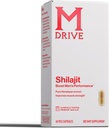 Mdrive Shilajit קפסולות לגברים | 30 משרתות של פורה גבוהה PrimaVie Shilajit עבור אנרגיה Boost & Immune תמיכה, 60 קפסולות שילג'יט