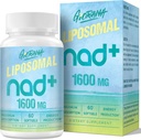 1600 MG Liposomal NAD+ תוספת, NAD+ Boosting תוסף, תזונה גבוהה, ויטמין B3 עבור Aging Defense, Longevity, אנרגיה, תיקון, Non-GMO, 60 Softgels