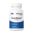 Proven Health CountBoost for Men Optimal Count and Volume Male Fertility Supplement - Pre-Conception Nutrition for Him - with Ashwagandha, ויטמין C ו- CoQ10-60 קפסולות