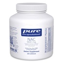 תכונות טהורות NAC 900 מ"ג - N-Acetyl Cysteine Amino Acid תוספת עבור Lung & Immune תמיכה, Liver & Antioxidants * - 240 קפסולות