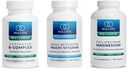 EquiLife - מופעל B Complex (60 ct) , Full Spectrum Magnesium (180 ct.), Daily הפעילה Multi-Vitamin (30 משרתים)
