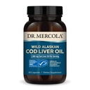 Dr. Mercola Cod Liver Oil, 1,300 מ"ג Per Serve, 30 משרתים (60 קפסולות), תוספי תזונה, תמיכה המוח, העצמות והבריאות המשותפת, Non-GMO, MSC מוסמך