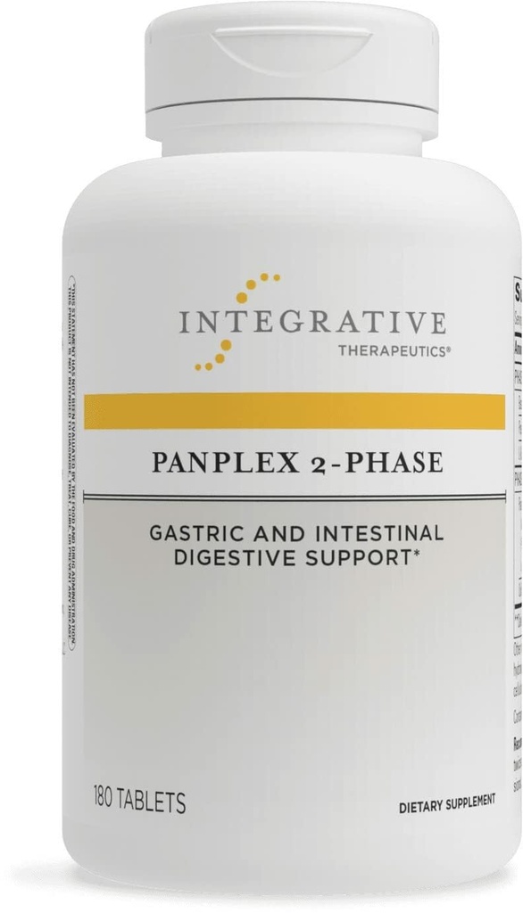 Integrative Therapeutics Panplex 2Phase - תוספת יומית לבריאות העיכול ותמיכה משפטית * - Gluten-Free - 180 Count (90 משרתים)