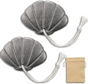 2 Packs of Iron Seashell with Bag - מקור טבעי של ברזל כדי להפחית את הסיכון של הגנה, כלי בישול יעיל ובטוח, אידיאלי לנשים בהריון טבעוניות ספורטאים