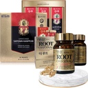 Red גינזנג לחלץ 3000 מ"ג וקפסולות בונדלה - Saponin Hanppuri + The Root Original - Natural Energy Supplements for Immune Support, Stress, Focus & Mental Clarity with גינזנוסייד Rg3