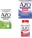 AZO UTI כאב הקלה Bundle - AZO UTI Test Strips 3ct, AZO Urinary כאב הקלה מקס כוח 24ct, AZO Cranberry Pro 100ct