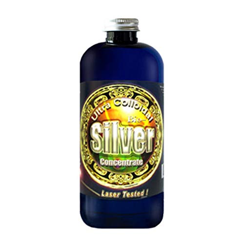 פתרון כספי נוזלי, 16 Oz., 50 PPM, Silver MTN מינרלים (Medical Purity Silver, Most Bioavailable colloidally Suspended ננו חלקיקים)