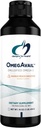 עיצובים לבריאות OmegAvail Smoothie - אומגה 3 TG Triglyceride Fish Emulsion עם DHA + EPA - תוספת נוזלי עבור Cardiovascular + תמיכה המוח, מנגו Peach Flavor (3 משרתים / 16oz)