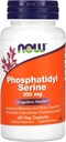Now Foods Phosphatidyl Serine, 100 מ"ג, 60 ואג קפסולות