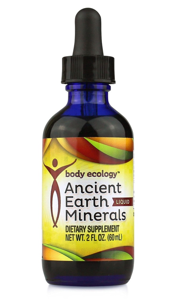 גוף אקולוגית עתיקה נוזלי כדור הארץ; 100% צמחי-Derived Trace מינרלים תוספת; פתרון מהיר-Absorbing אלקטרוליט לתמיכה בחיסון | 60 משרתים (2 fl oz)