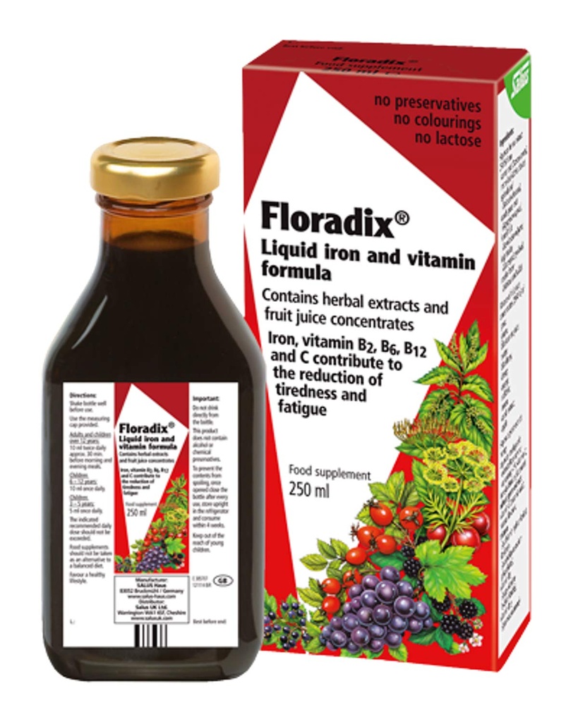 פלורה פלורנט נוזלי פלורה ופורמולה 8.5 fl.oz. - 250 מ"ל. - מיוצר בגרמניה (3 Pack)