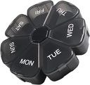 מדי שבוע גדול גלולות מארגנת 7 יום, Pill Box, Pill Case, Pill Container, Travel Pill Organer, Pill Holder, Pill Box 7 Day, Pill Dispenser, Fish Oil, Pills, ויטמינים, מארגנת תרופות