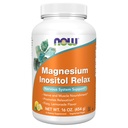 עכשיו תוספי מזון,powder Magnesium Inositol להירגע, מערכת העצבים *, Fizzy Lemonade Flavor, 16-Ouncecece
