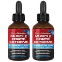 שריר כוח קיצוני 2 בקבוק Pack 345mg Prorietary פורמולה הכוח החזק ביותר שלנו ו- Endurance Spray, משפר את כוח השרירים ואת זמן ההתאוששות 2oz בקבוקים
