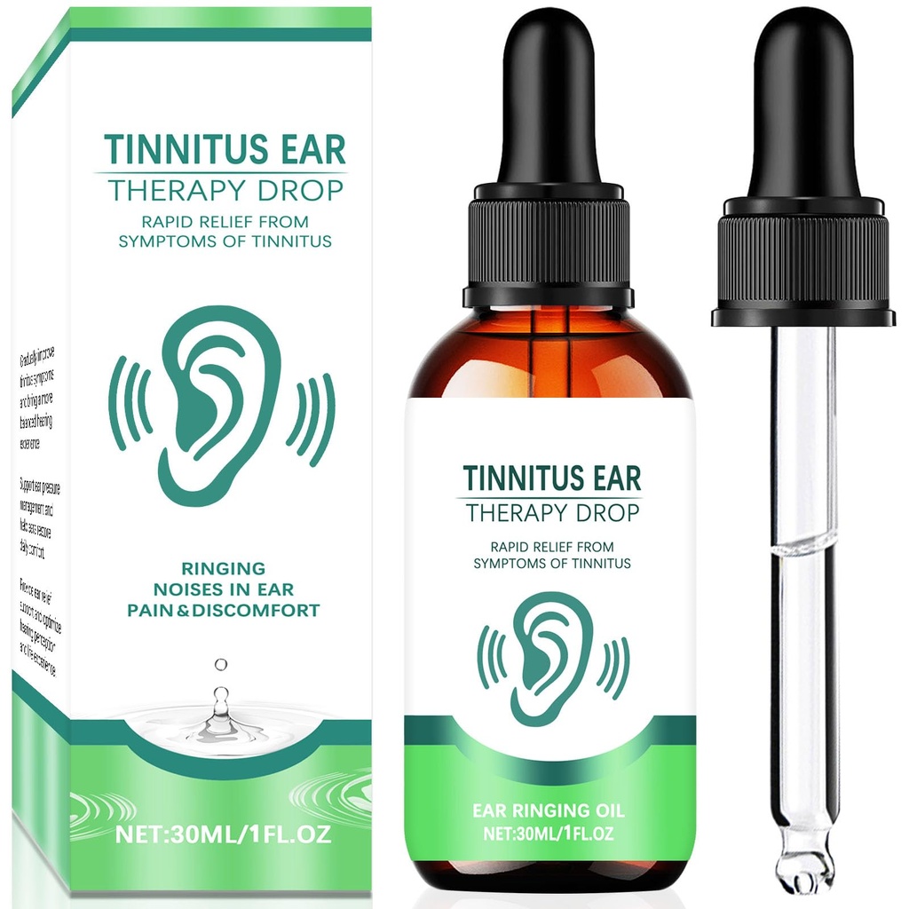 Tinnitus Relief for Ringing Ears, Ear Care Drops Promote Ear Comfort and Clarity, Effective Tinnitus Treatment Reduces Ears Noise and Improves Hearing in Both Men and Women, 1Pack-X1