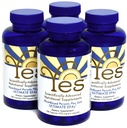 שמן דגים אומגה 3 תוספי Alternative-YES אומגה 3 & 6 Fatty Acid - Burpless, Plant Based - DHA, EPA, SDA - Cholesterol, Heart, Skin, Energy, Eyes, Immunity Support by Yes (4 x Gel caps)