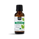 Whole Foods Market, ויטמין D-3 נוזל Mint Flavor 1000IU, 1 OZ