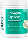 Shapiro MD Hair Growth Experts Collagen Peptides Powder, Collagen Powder Supplement for Hair, Skin, Nails and Joint Support, I & III Hydrolyzed Collagen for Easy Absorption, 11g Collagen - 16 oz.