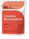 מיד Creatine Monohydrate אבקה 500 גרמים (1.1 Lb), 5000 מ"ג פר  המשרת, אבקת קריאטין מיקרון, Unflavored, Pure, No Filler, Keto & טבעוני, Easy Dissolve מוקדם לעבוד עבור נשים וגברים וגברים.