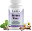סרן שינה פורמולה | Rest-Boosting Magnesium Citrate W/Melatonin, Passion Flower, Calcium ו- L-theanine | Natural Deep Sleeps for Adults for Adults - 60 Caps, 30 יום אספקה
