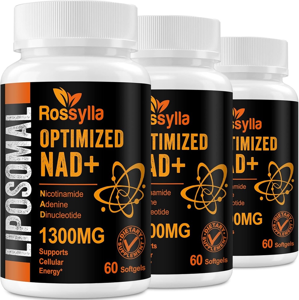 1300 MG Liposomal NAD+ תוסף | ההרחבה הגבוהה ביותר | Purest NAD Supplemet to Boost NAD+ תגית: Boosting NAD+ תוספת של Aging Defese, Energy cell, Longevity