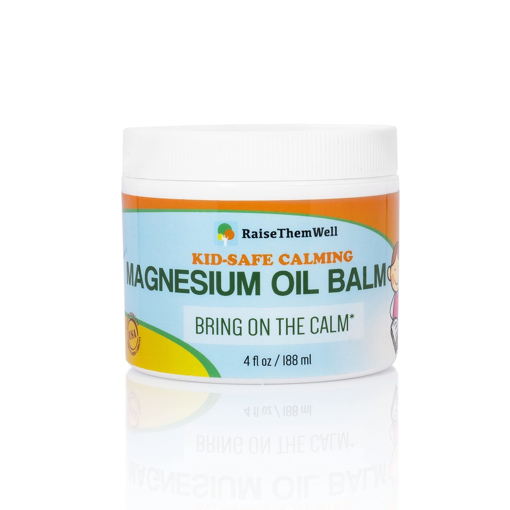 לגדל את Them Well Kids Calming Magnesium Balm - 4 fl oz