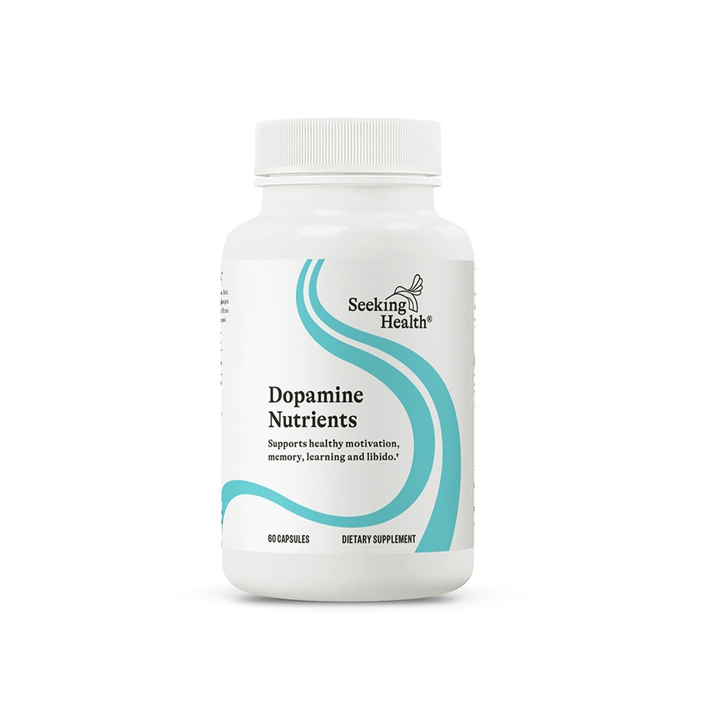 מחפש בריאות dopamine חומרים מזינים, תמיכה באנרגיה, תמיכה אנטי-חמצן, Vegetarian (60 קפסולות)