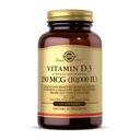Solgar ויטמין D3 (Cholecalciferol) 250 MCG (10,000 IU), 120 Softgels - מסייע לשמור על עצמות בריאות ושיניים - תמיכה במערכת החיסון - Non GMO, Gluten Free, חלב חינם - 120 משרתים