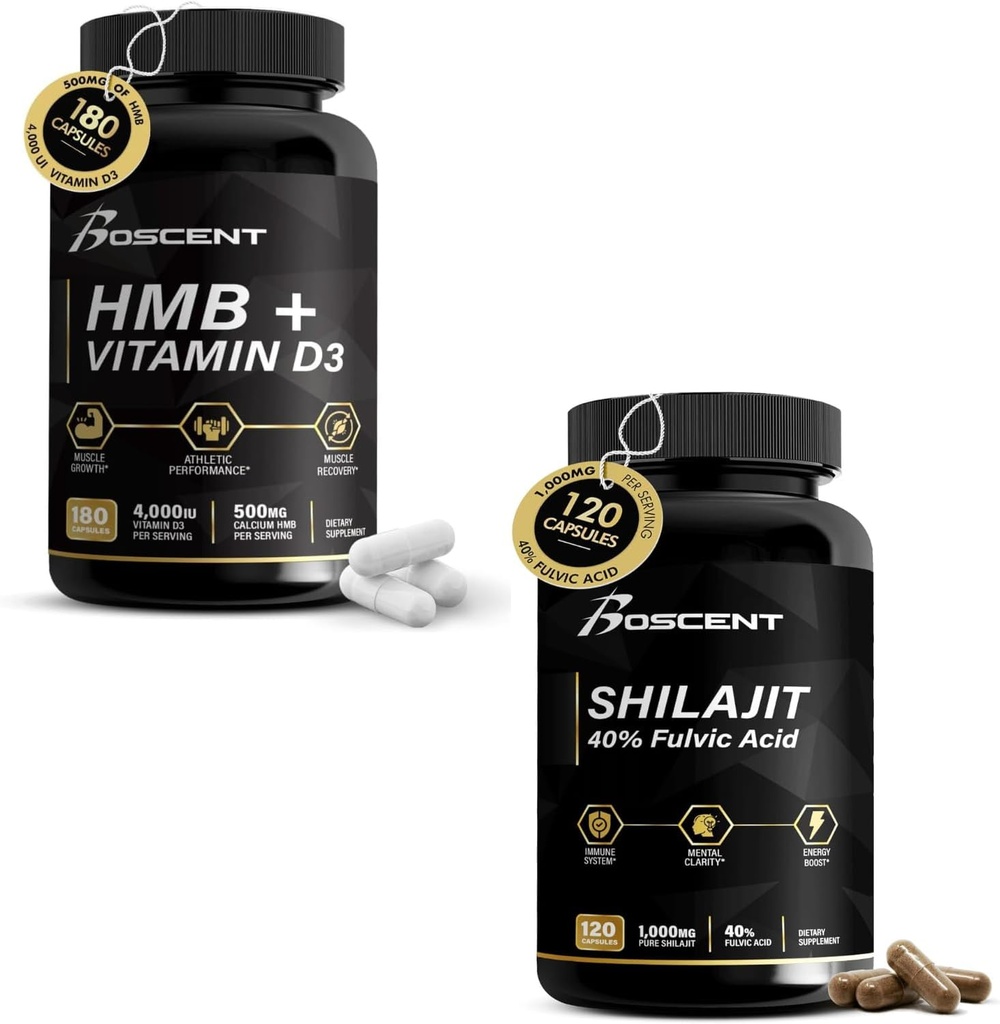 HMB & Shilajit Power & Energy Pack