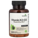 ויטמין K2 + D3, 120 קפסולות