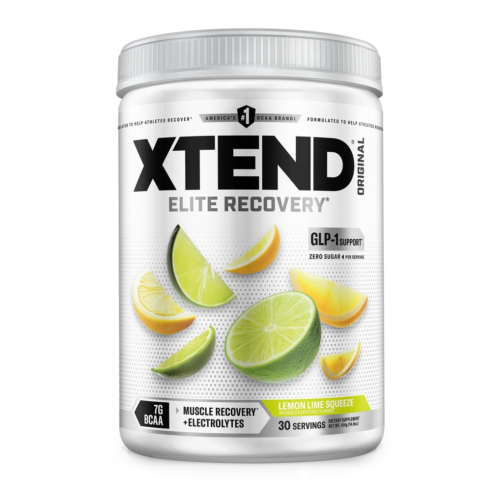 Xtend XTEND המקורי אבקת BCAA 7g BCAA ו 2.5g L-Glutamine, סוכר חינם פוסט עבודה ללא טיפול שריר התאוששות עם Amino Acids עבור גברים ונשים, 30 משרתים