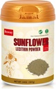 אבקת Sunflower Lecithin 14 oz (40 משרת), 100% טהור, non-GMO, תוספת טבעית לבריאות המוח, בריאות הלב ועור בריא, תוצר של סין