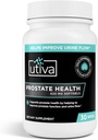 Utiva Prostate Health - פורמולה טבעית לתפקוד בריא ו- Urine Flow - תוסף Prostate לגברים - Beta-Sitosterol ו Saw Palmetto לגברים - 30 Softgels