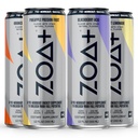 ZOA+ Pre-Workout Energy Drink, Variety Bundle - NSF מוסמך לספורט עם Zero Sugar, Nitric Oxide Support, B & D ויטמינים, Amino Acids ו אלקטרוליטס - 48 חבילות