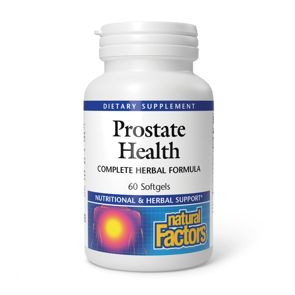 גורמים טבעיים, Prostate Health Formula, Herbal Support for a Healthy Prostate with Saw Palmetto ו Turmeric, 60 Softgel (60 משרתים)